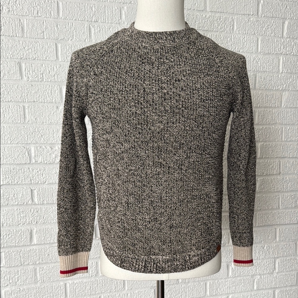 ROOTS CABIN Crewneck Sweater Classic Knit WOMEN